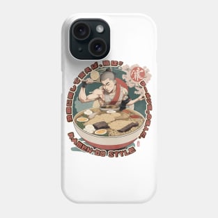 Martial Arts Ramen Noodles Fusion Shaolin Monk Phone Case