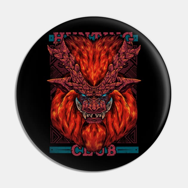 Hunting Club: Teostra Pin by AdamWorks