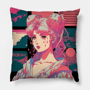 Vaporwave Pillow