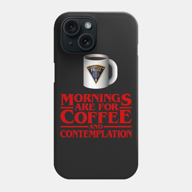 Stranger Things Coffee Mug Phone Case by designedbygeeks