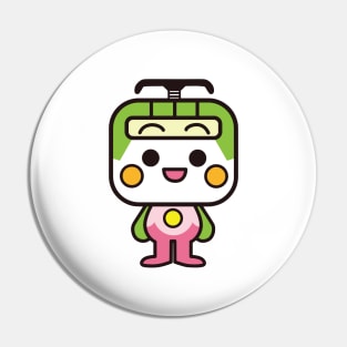 Kawaii Train Pin