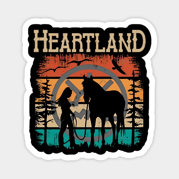 HEARTLAND Magnet by urlowfur