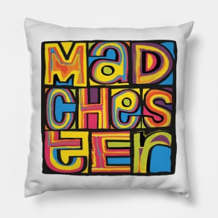 Madchester Happy Mondays Inspired Design Pillow