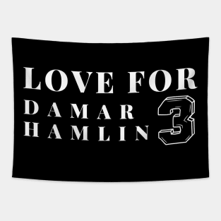 Love for Damar Hamlin 3 Tapestry