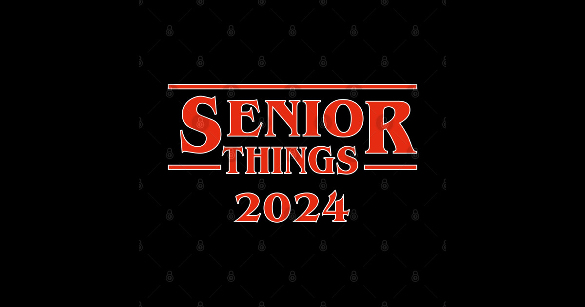 Senior Things 2024 Senior Things 2024 Sticker TeePublic   40163953 0 