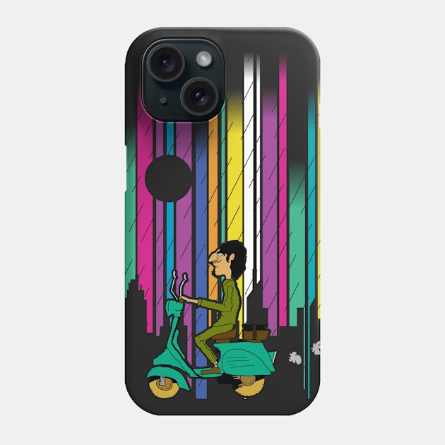 Vespa T-shirt Phone Case by launakey