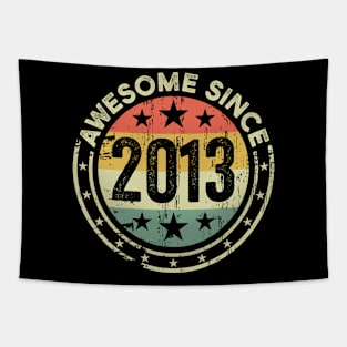 Awesome Since 2013 - 10th Birthday Tapestry