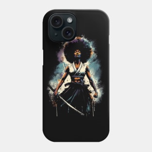 Afro Samurai Girl Phone Case