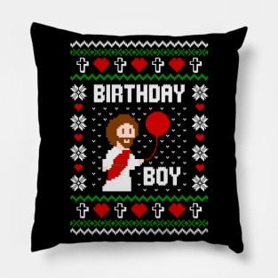 Jesus Birthday Boy Pillow