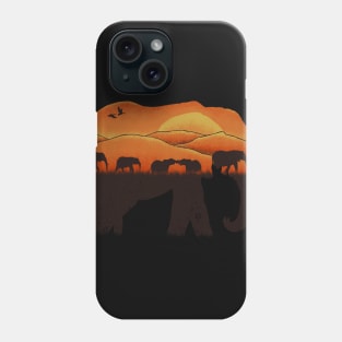 African Elephant Phone Case