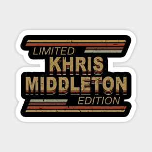 Limited Edition Middleton Name Sports Birthday Gifts Magnet