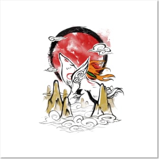 Okami Hd Console Video Games Wall Art Home Decor - POSTER 20x30