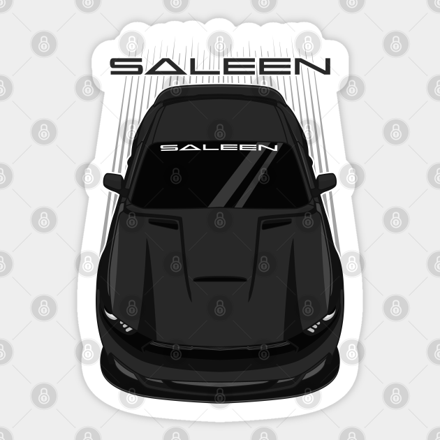 Ford Mustang Saleen S302 2015 2017 Black 2015 Mustang Saleen S302 Sticker Teepublic