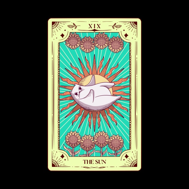 The Sun Tarot Cat by Defiant Smile