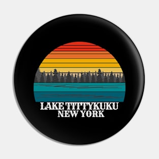 Lake Tittykuku New York Pin