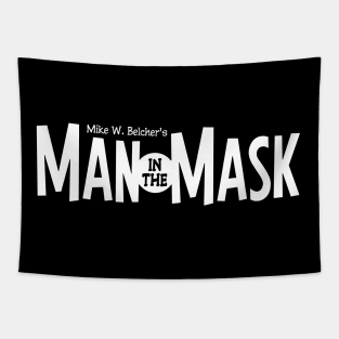 Man in the Mask Logo Tapestry