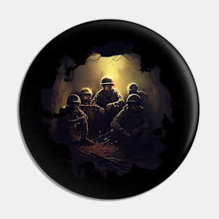soldiers ,Bunker Pin