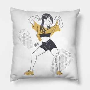 Dancing girl Pillow