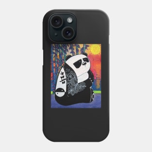 Panda Zen Master Phone Case