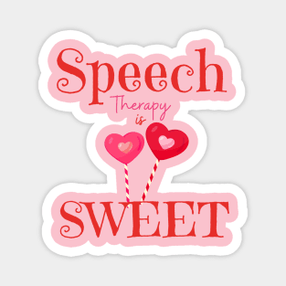 Valentine'sn Day speech therapy, speech language pathology, slpa, speech therapist Magnet