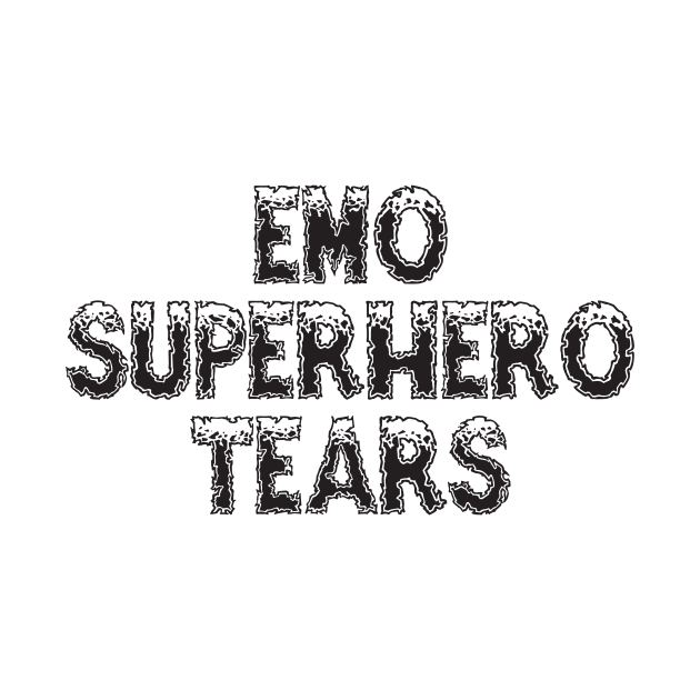 Emo Superhero Tears by TroytlePower