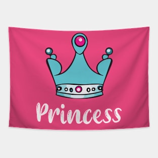 Royal Princess Crown Tapestry