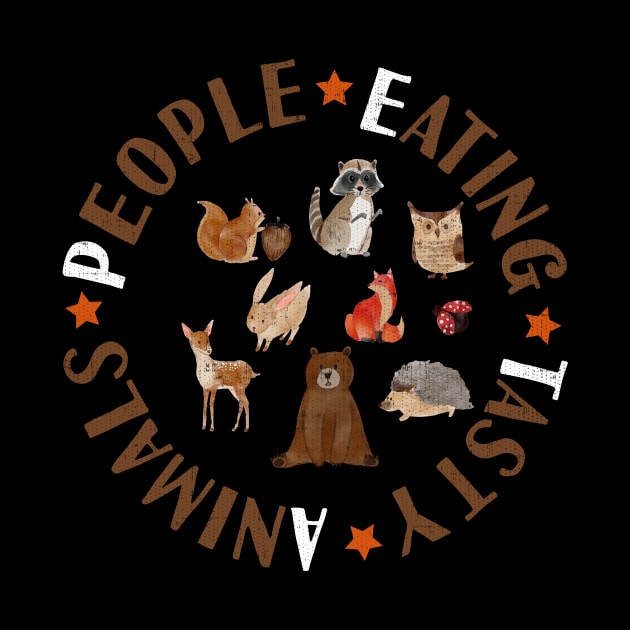 PETA - People Eating Tasty Animals - Funny Meat Lovers by ozalshirts