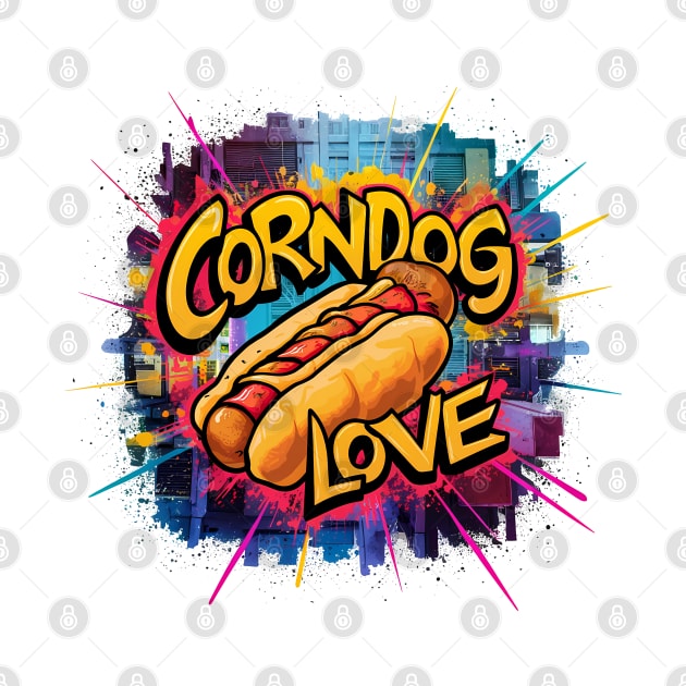 Corndog Love Design by RazorDesign234