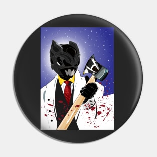 American Psycho Ranger Black Pin