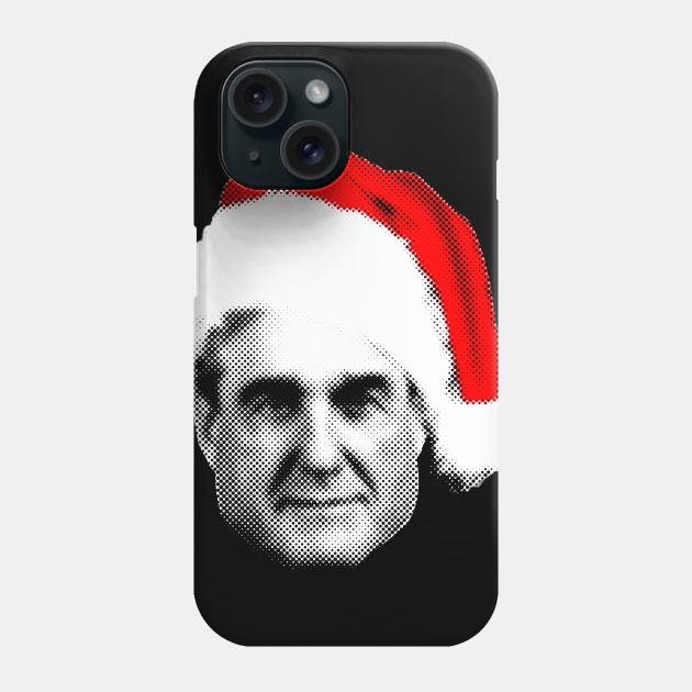 Mueller Santa Hat Happy Christmas Season FBI Retro Phone Case by ClothedCircuit