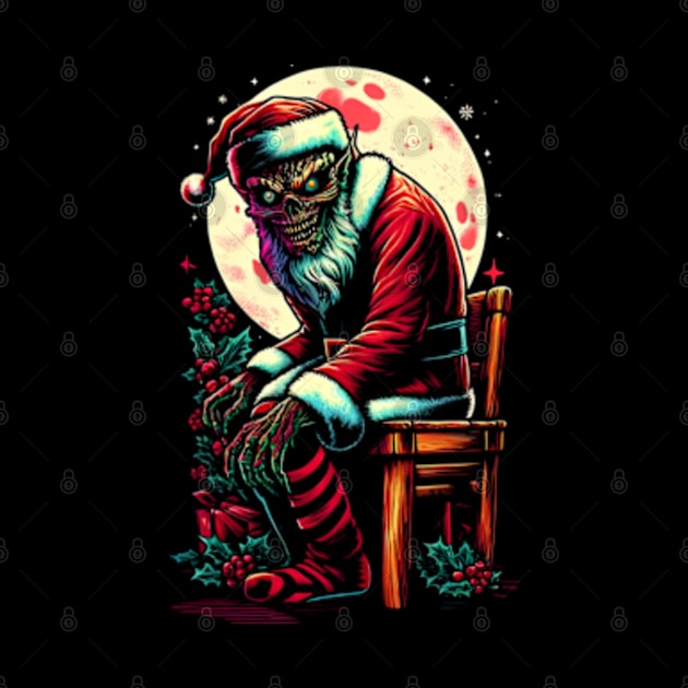 Scary Santa by Neon Galaxia