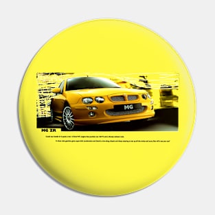 MG ZR - advert Pin