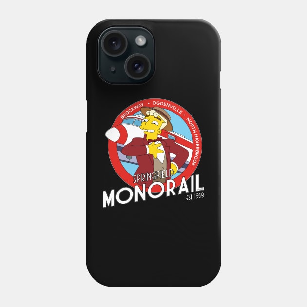 Monorail Phone Case by Teesbyhugo