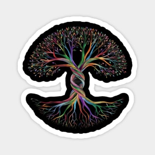 Tree Life Rainbow LGBT Cool Gay Pride Flag Ally Magnet