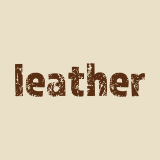 leather T-Shirt