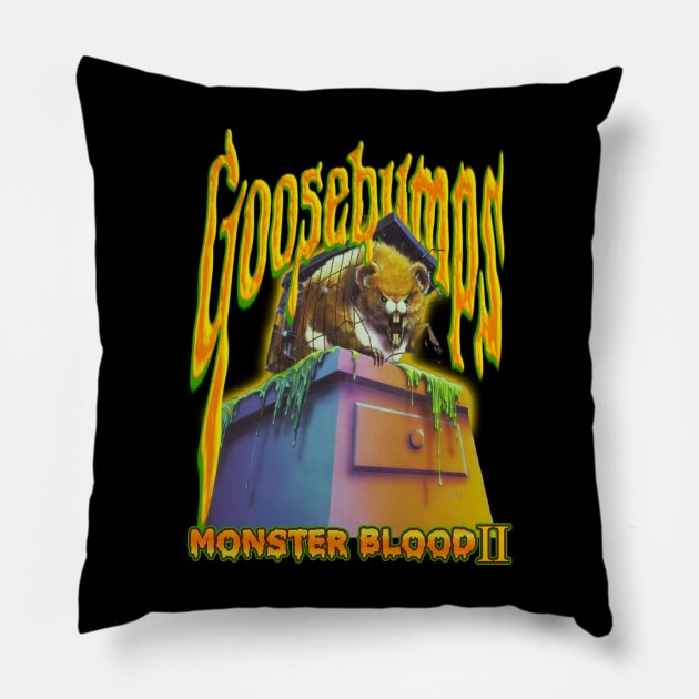 Monster Blood II. Pillow by The Dark Vestiary