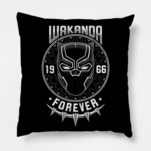 Wakanda Forever Pillow by adho1982