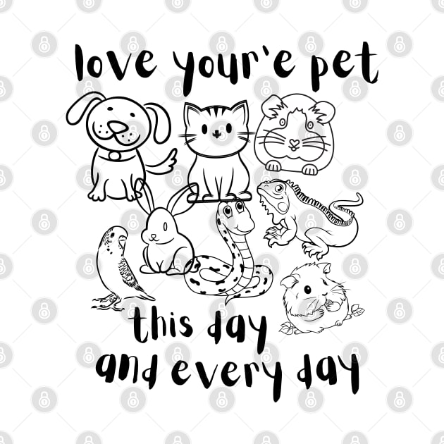 national love youre pet day by Love My..