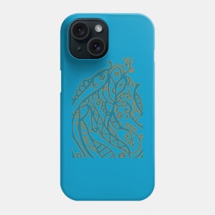 Very beautiful decorative transparent abstract lines Phone Case