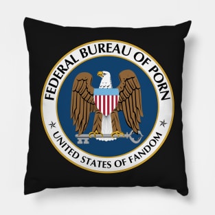 Federal Bureau of p0rn Pillow