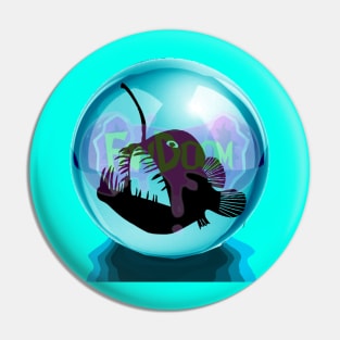 Abyssal Gumball Logo Pin