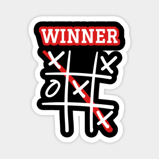 Tic Tac Win - Game Winner Magnet