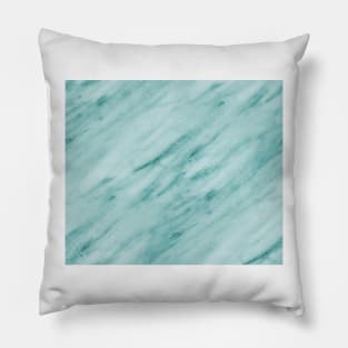 Audace Turchese green marble Pillow