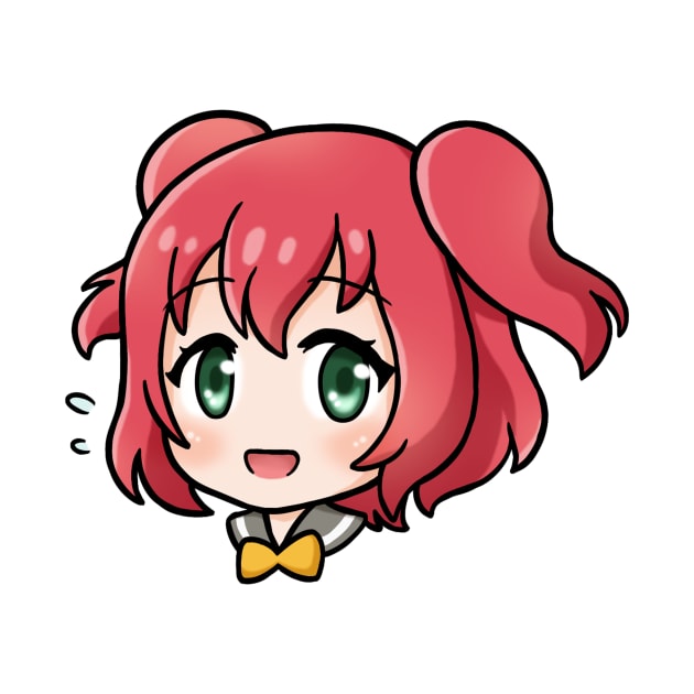 Aqours chibi - Ruby by koomalaama