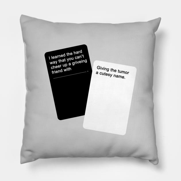 Cards Against Humanity Pillow by honeydesigns