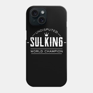 Sulking World Champion brother Phone Case