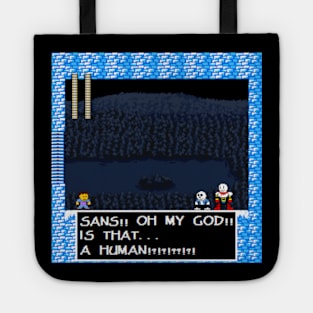 Undertale X Mega Man Tote