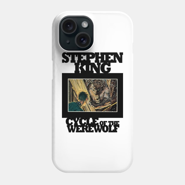 Cycle of the Werewolf V2 Horror Phone Case by Leblancd Nashb