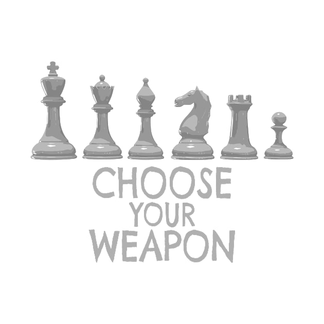 Chess Pieces - Choose your weapon by PH-Design