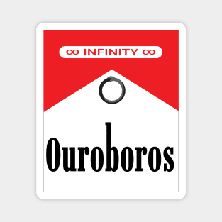 Ouroboros Cigarette Magnet